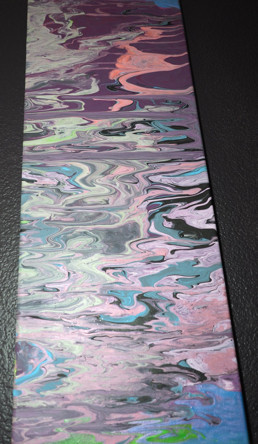 Implode The Undoing abstract drip painting